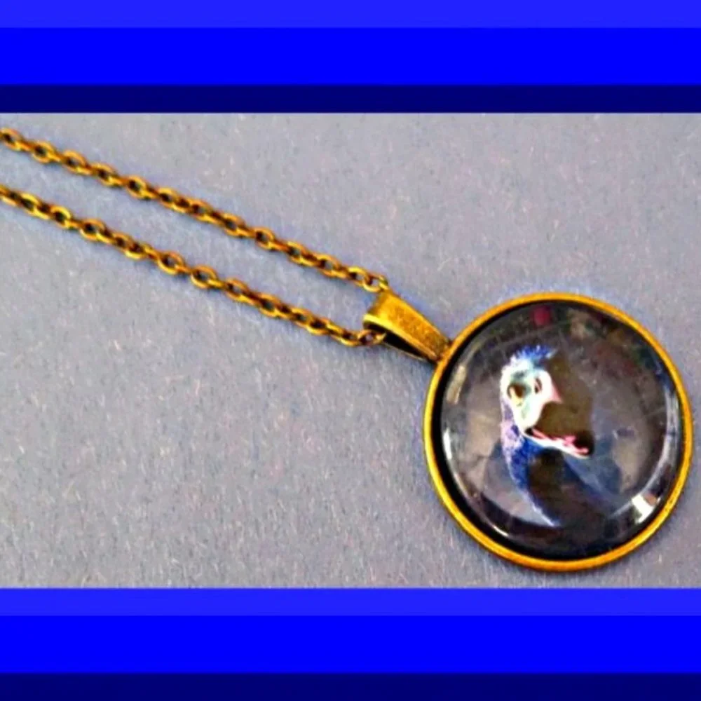 Antique Bronze Fantastic Beasts And Where To Find Them Occamy Theme Necklace